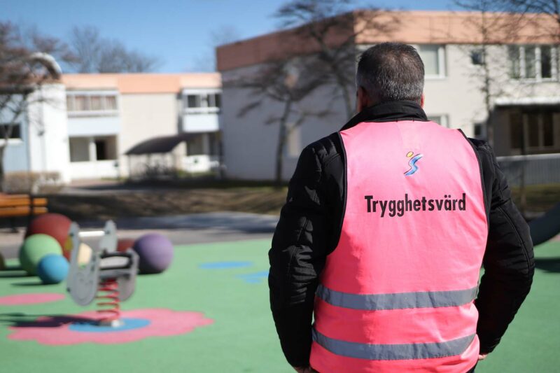 Trygghetsvärd i bostadsområde