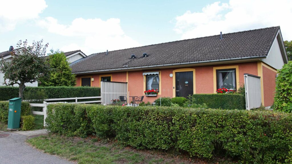 blästad radhus