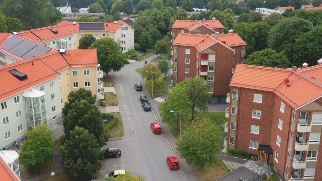 Översiktsbild Valla Fridhem